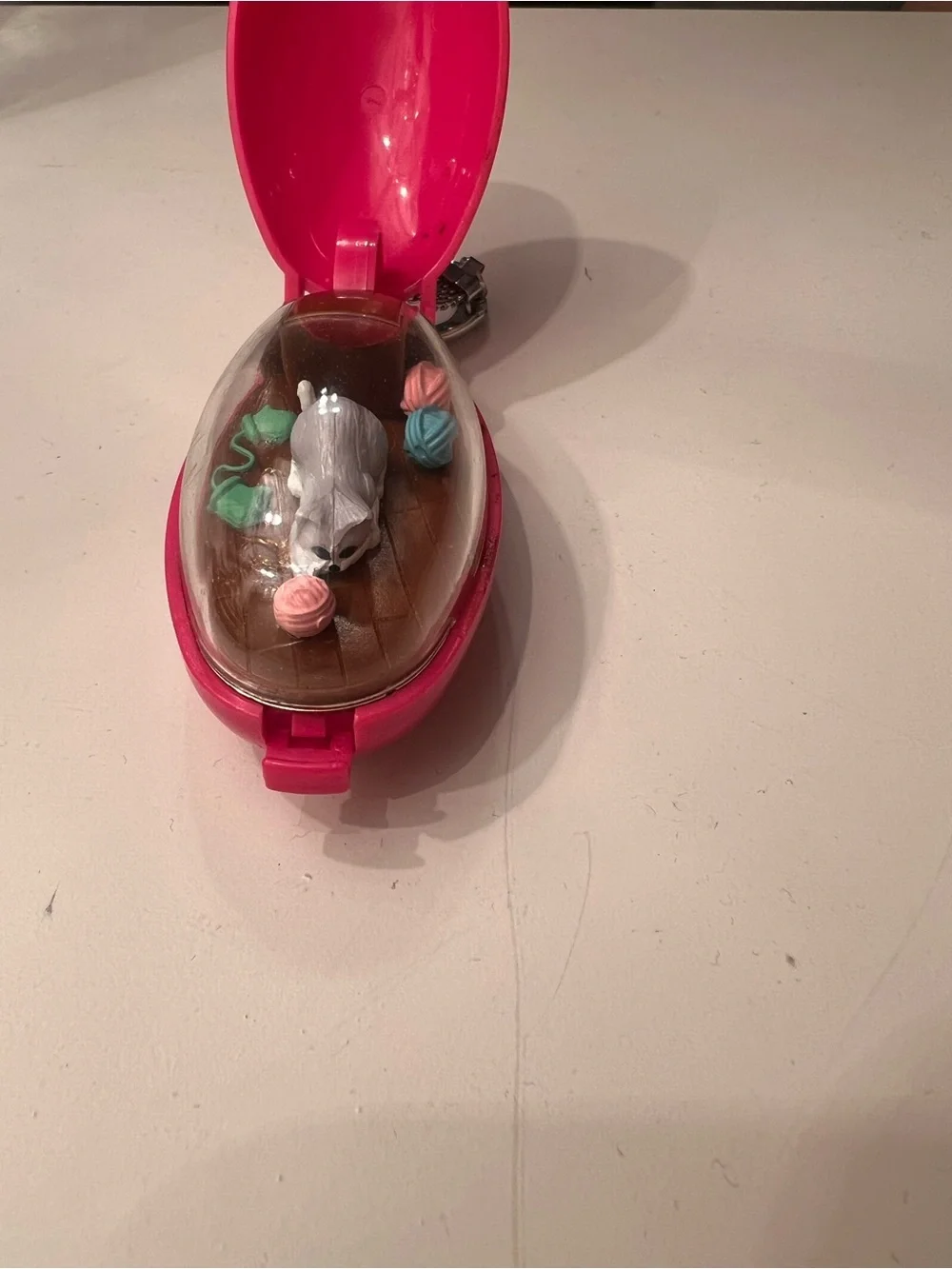 Takara Pocket Critters Keychain I Love My Cat Key Ring